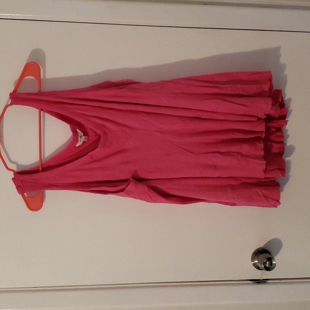 Pink Terra & Sky High Lo Tank top